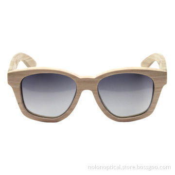 Fashion Wooden Sunglasses with UV400 Lens